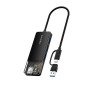 Концентратор Cabletime USB Type C - 4 Port USB 3.0, 0.15 cm (CB03B)