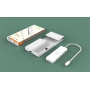 USB-хаб J5create USB-C 6-в-1 White (JCD373EW-N)
