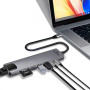 USB-хаб Media-Tech USB Type-C 8-в-1 (MT5046)