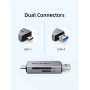 Кардрідер Cabletime USB3.0 A + USB Type-C, SD/TF, 5Gbps (CD40G)