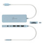 USB-хаб J5create USB-C 6-в-1 Cyan (JCD373EC-N)