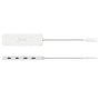 USB-хаб J5create 4 USB-C White (JCH345EW-N)
