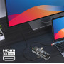 USB-хаб Promate TransHub-Pro USB Type-C Grey