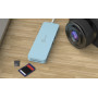 USB-хаб J5create USB-C 6-в-1 Cyan (JCD373EC-N)