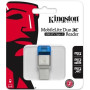 Картридер Kingston MobileLite Duo 3C Dual Interface USB3.1 Type-A and Type-C microSD (FCR-ML3C) Metall Casing
