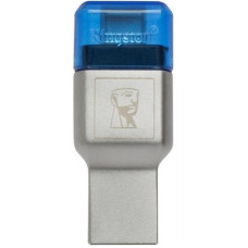 Картридер Kingston MobileLite Duo 3C Dual Interface USB3.1 Type-A and Type-C microSD (FCR-ML3C) Metall Casing