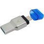 Картридер Kingston MobileLite Duo 3C Dual Interface USB3.1 Type-A and Type-C microSD (FCR-ML3C) Metall Casing