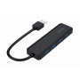 USB-хаб Gembird 4 ports USB 3.1 Black (UHB-U3P4P-02)
