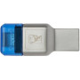 Картридер Kingston MobileLite Duo 3C Dual Interface USB3.1 Type-A and Type-C microSD (FCR-ML3C) Metall Casing