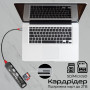 USB-хаб Promate TransHub-Lite USB Type-C Grey