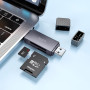 Картрідер Hoco HB45 Spirit 2-in-1 USB/USB Type-C 2.0 Black (6942007620512)