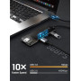 Концентратор Cabletime USB - 4 Port USB 3.0, 5Gbps, 0.15 m (CB01B)