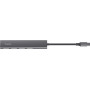 Концентратор Trust Halyx USB Type-C Grey (24948)