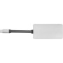 Концентратор USB-C PowerPlant CA911691 USB-C-2хUSB3.0, HDMI, RJ45, USB-C