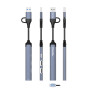 Концентратор СolorWay USB-A/USB-C 4-в-1 USB2.0х2/USB3.0/USB-C2.0 (CW-HUB06)