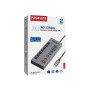 Концентратор USB Type-C Promate Gegahub-10G 7 in 1 Grey