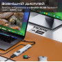 USB-хаб Promate ComandHub-Lite USB Type-C Grey