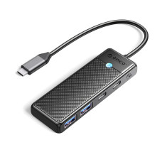 Концентратор USB Type-C Orico PAPW Series PAPW2AC-C3-015-BK-EP Black (CA914210)
