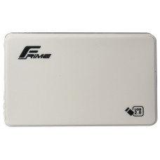 Внешний карман Frime SATA HDD/SSD 2.5", USB 2.0, Plastic, White (FHE11.25U20)