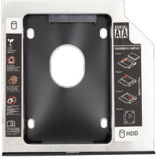 Адаптер HDD 2.5" для ноутбука у відсік CD-ROM PowerPlant HB390014 (12.7 мм)