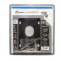 Переходнік Frime для установки 2.5" SSD/HDD у відсік приводу 12.7мм Black/Silver (FHDC127M)