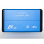 Внешний карман Frime SATA HDD/SSD 2.5", USB 3.0, Metal, Blue (FHE22.25U30)