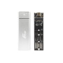 Зовнішня кишеня Frime M.2 NGFF SATA, USB 3.1 Type-C, Metal, Silver (FHE221.M2UC)