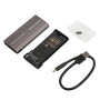 Зовнішня кишеня Maxxter M.2 NVMe PCIe, USB 3.1 Type-C Gen2, RGB, Metal, Black (EHDE-2280SRGB-01)