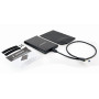 Внешний карман Gembird SATA HDD 2.5", USB 3.1, алюминий, Black (EE2-U3S-6)