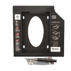 Адаптер 1StCharger HDD 2.5" в отсек привода ноутбука SATA/mSATA (HDC1ST950-2)