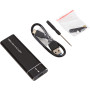 Зовнішня кишеня PowerPlant для SSD M.2 SATA USB3.2 (HC380305)