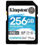 Картка пам'ятi KINGSTON SDXC 256GB Go+ U3 V30(R170/W90)