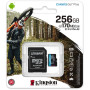 Картка пам'ятi KINGSTON microSDXC 256Gb Canvas Go+ U3 V30 (R170/W90)+ad