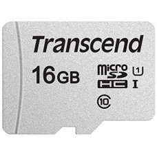 Картка пам'ятi TRANSCEND microSDHC 300S 16GB UHS-I U1 no ad