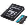 Картка пам'ятi KINGSTON microSDXC 64Gb Canvas Go+ U3 V30 (R170/W70)+ad