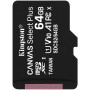 Картка пам'ятi KINGSTON microSDXC 64Gb Canvas Select+ A1 (R100/W10)