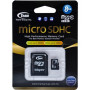 Карта памяти Team 8Gb microSDHC class 10 (TUSDH8GCL1003)