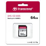 Карта памяти Transcend 64GB SDXC class 10 UHS-I U3 V10 (TS64GSDC300S)