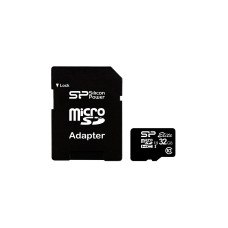 Карта пам'яті Silicon Power 32GB microSD Class 10 UHS-ISDR (SP032GBSTHBU1V10SP)
