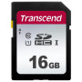 Карта памяти Transcend 16GB SDHC class 10 UHS-I U1 (TS16GSDC300S)