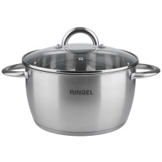 Каструля RINGEL Bonn Каструля 24 см (6.1л) з кришкою (RG-2003-24)