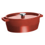Каструля PYREX Slow Cook red чугун кастрюля овал 5.8л (SC5AC33)