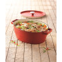 Каструля PYREX Slow Cook red чугун кастрюля овал 3.8л (SC5AC29)