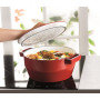 Каструля PYREX Slow Cook red чугун кастрюля кругл 6.3л (SC5AC28)