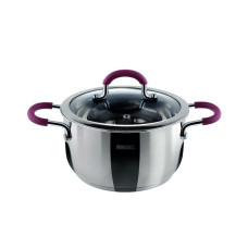 Каструля RINGEL Ingrid 18 см (2.3 л) з кришкою (RG-2001-18)