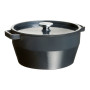 Каструля PYREX Slow Cook grey чугун кастрюля кругл 6.3л (SC4AC28)
