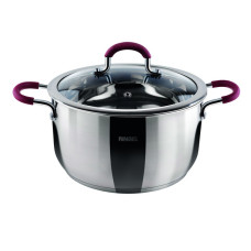 Каструля RINGEL Ingrid 24 см (5.5 л) з кришкою (RG-2001-24)