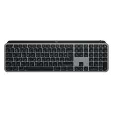 Клавиатура беспроводная Logitech MX Keys Wireless for Mac Ukr (920-009558) Space Gray USB