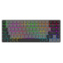Клавіатура бездротова GamePro MK230R Red Swich Low Profile RGB Wireless/Bluetooth Dark Gray