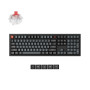 Клавіатура Keychron V6 8K Keychron Super Red Switch Black RGB (V6W-D1-UA)